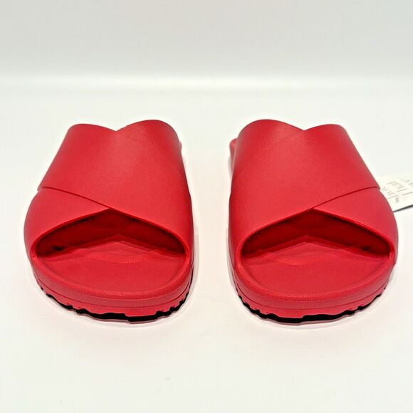 NWT Oka B Maxwell Slide Sandal Pink USA Made Recycled Materials Women's S (7-8) - Picture 5 of 11